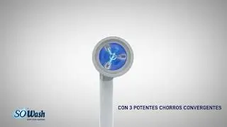 Hidropulsor SoWash - Vortice, el cabezal innovador para la higiene bucal (ESP)