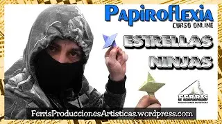 Cómo Hacer una ESTRELLA NINJA de Papel ⭐ (SHURIKEN) ⭐ – ORIGAMI - PAPIROFLEXIA