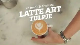 Zo creëer je een Latte Art Tulp!