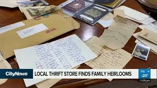 Local thrift store finds family heirlooms