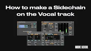 Sidechain reverb on the Vocal track in Ableton Live