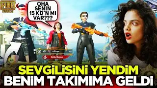 SEVGİLİSİNİN YANINDA KIZ OYNAYIŞIMA HAYRAN KALDI, ''BERABER OYNAYALIM MI?'' DEDİ / Pubg Mobile Troll