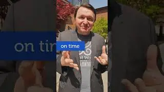 “ON TIME” or “IN TIME”? #LearnEnglish