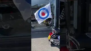 Vespa PX150 18 mirrors on this scooter 😯