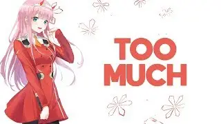 Nightcore - Too Much (Lyrics)
