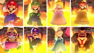 Mario Party 10 - All Losing Animations