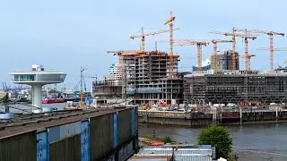 Hamburgs Megabaustellen an der Elbe