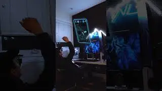 Crazy Hologram Screen Setup 