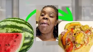 Watermelon Rind Stew Gets A CREAMY Coconut Milk Makeover!