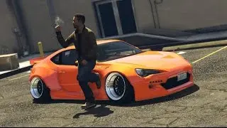 GTA V | Toyota GT86 Rocket Bunny Stanced ( Cinematic / Chill Edit )