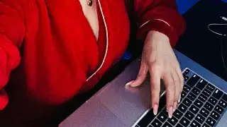 ASMR | KEYBOARD SCRATCHING / TAPPING | LOW VOICE
