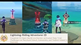 Inazuma Time Trial Challenge Location | Genshin Impact