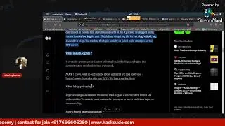 RCE via LFI Log Poisoning  | hacksudo | vishal waghmare