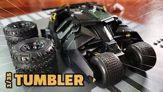 I Don't Wear Hockey Pads!! - 1/35 Batmobile Tumbler (Batman Begins Ver.) ASMR Speed Build Review