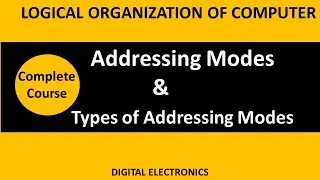 ADDRESSING MODE & Types | Relative | Direct | immediate | register | indirect | indexed | bca loc |