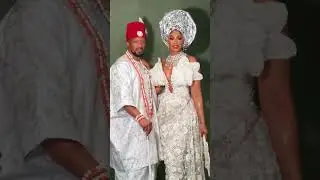 Actress Sharon Ooja, traditionally ties the knot today. #loveunitesus24 #crazyaboutus24 #wedding