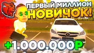 КАК НОВИЧКУ ЗАРАБОТАТЬ 1КК с НУЛЯ в BLACK RUSSIA RP (CRMP MOBILE)