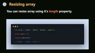 How to resize array in JS | Js | JavaScript | Sinhala short dev | #shorts  🆕
