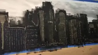 Abstract Techniques in Realism Painting:  The College Fund