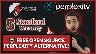 FREE: Perplexity AI Open Source Alternative (RAG)🤖 STORM AI Standford University ⚡ Can Self-Host