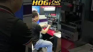 HOGI All electric Servo mini press brake bending for small parts 