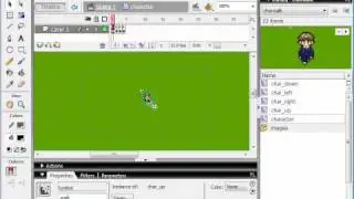 Flash ActionScript 2.0 RPG Game Programming Tutorial : Movement [2 / 3]