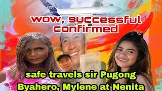 Confirmed!Keep Safe Travels Sir Paul Pugong Byahero, Mylene at Nenita #pugongbyahero #ofw #mylene