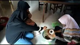 cara membuat kue kering kacang tanah, dari kelompok 5 Smansa tualang