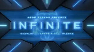 Halo Infinite Twitch Overlay and Alerts Stream Package for OBS