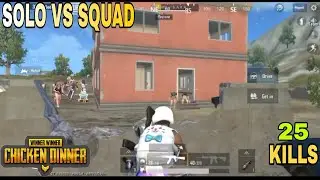 25 KILLS 🤯 SOLO vs SQUAD FULL RUSH GAMEPLAY - PUBG MOBILE LITE @krishgaming2