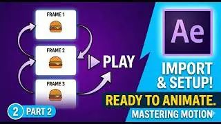 Part 2: Importing Photoshop Files into After Effects (Correct Settings)