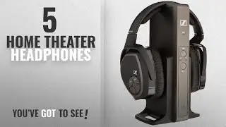Top 5 Home Theater Headphones [2018]: Sennheiser RS 175 RF Wireless Headphone System