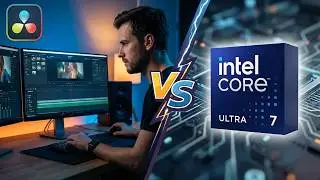 Core Ultra 7 270k in DaVinci Resolve vs AMD vs APPLE