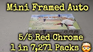 🚨 Amazing Pull 🚨 New Release 2024 Topps Allen & Ginter! 3 Hits! Framed Auto, HOF Game used Relic