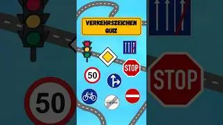 Kennst du diese Verkehrsschilder?! | Fahrschule Quiz🚘 #quiz #deutsch #shorts