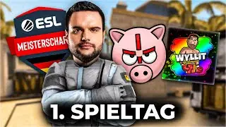 ARSCHBOHRER AN SPIELTAG 1! 🤜 TEAM SCHWEINEAIM vs. WYLLIT 🤛 - ESL Meisterschaft Herbst 2023