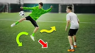 THREE SKIILS in THE AIR (Asmer Aka / Air Elastico / Knee Akka) - Tutorial