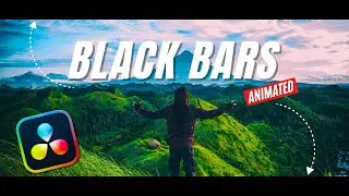 How to Animate Cinematic Black Bars in DaVinci Resolve | DaVinci Resolve Tutorial