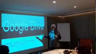 Some moments of my Presentation with my inspiring colleagues! Theme:Google Drive