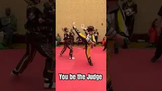 You be Judge | Your Call from this Angle | Women’s  Point Fighting #karate #taekwondo #martialarts