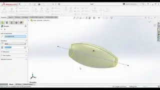 SolidWorks Tutorial 14 - Revolved Boss/Base - Revolved Cut