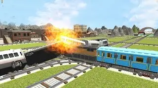 Super Driving Train Simulator 2017 Android Mobile Game play (HD)