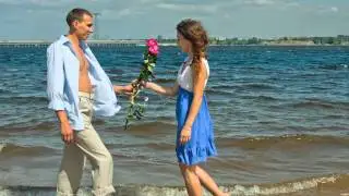 История любви двух красивых людей...