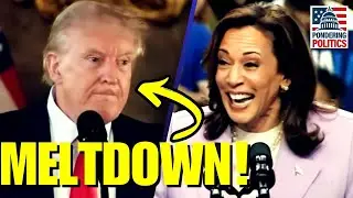 Trump PUBLICLY SNAPS When CONFRONTED by Kamala's Success!