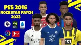 PES 2016 ROCKSTAR PATCH UPDATE 2023