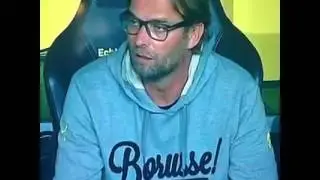 When you come out after having a quick smoke at HT