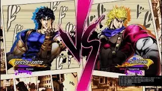Jonathan Vs Dio - Jojos All Star Battle R