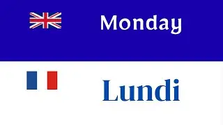 Learn the Days of the Week in French 🇫🇷 | French for Beginners