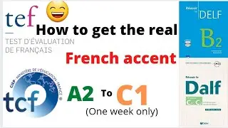 How to get the real French accent