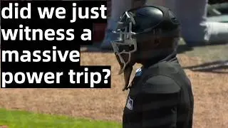We Just Saw an Umpire Refuse to Let an MLB Player Challenge a Call